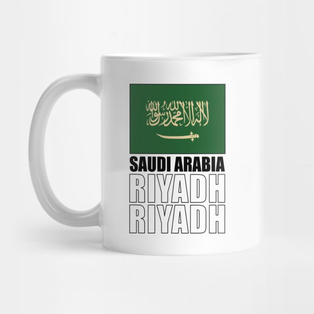 Flag of Saudi Arabia by KewaleeTee